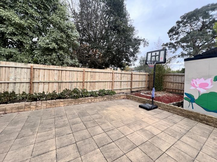Timber backyard boundary fence by HD Fencing