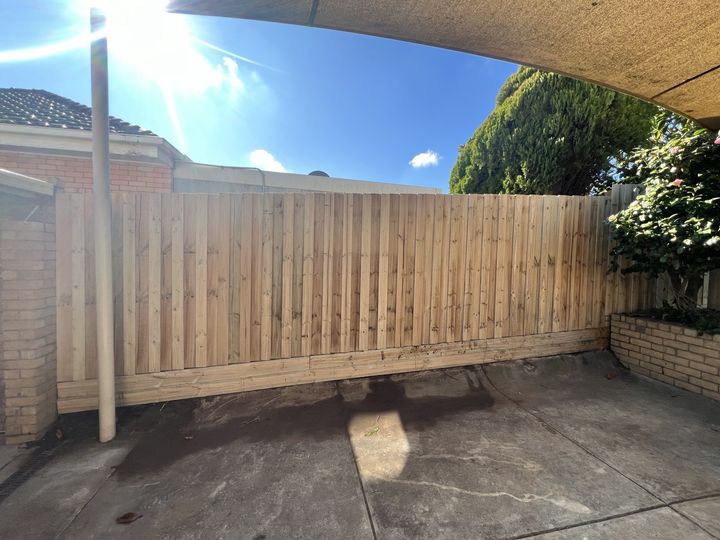 Timber privacy fence by HD Fencing